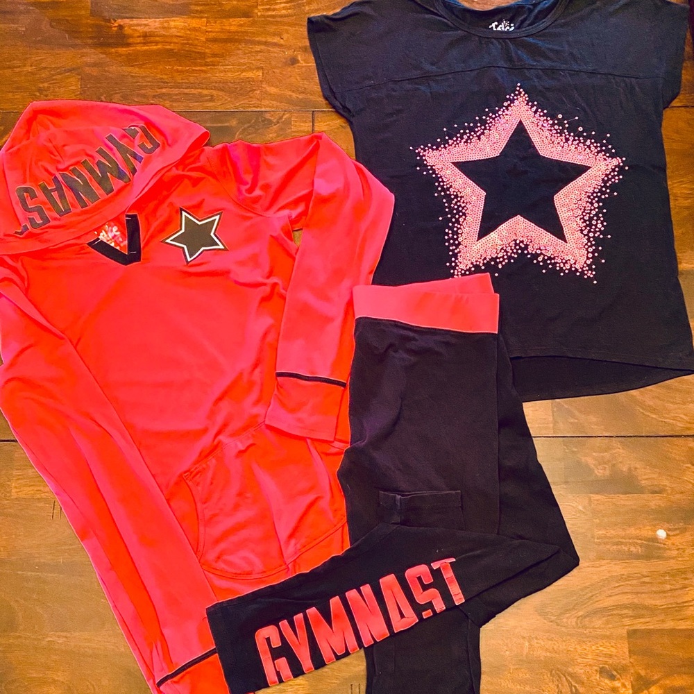 Justice “GYMNAST” outfit